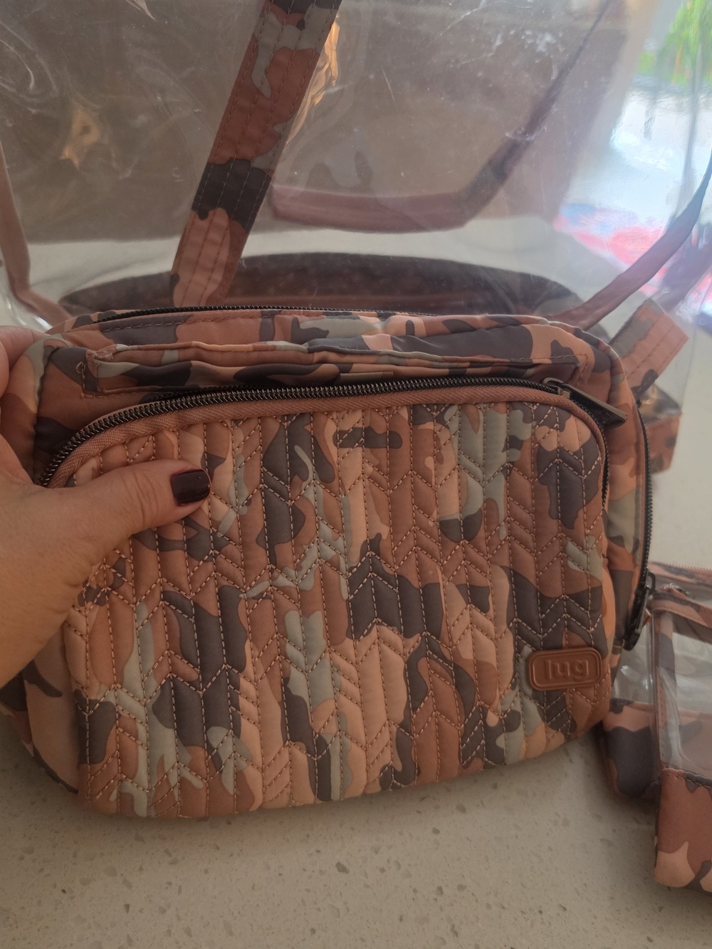 LUG BAGS IN PINK Camouflage - Picture 3 of 6
